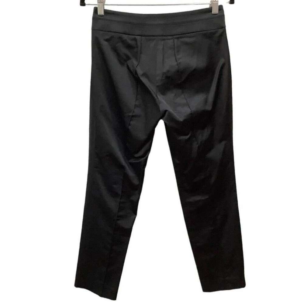 Bebe Womens Black Cropped Dress Pants size 2 Evening Party Dressy EUC - Picture 2 of 5